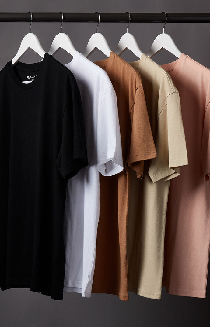 Five Pack Reece Regular T-Shirts