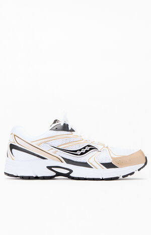 Gold & White Ride Millennium Shoes image number 1
