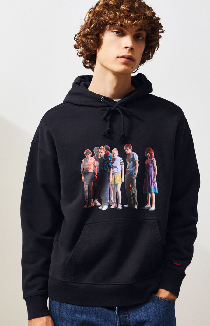 levi's stranger things hoodie