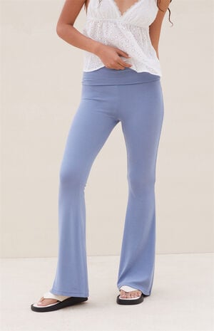 Beverly & Beck Femme Foldover Yoga Pants
