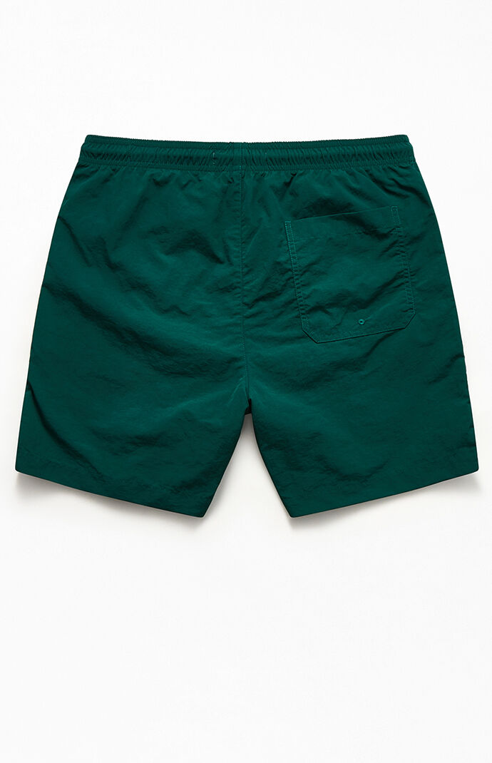 Collegiate Solid Swim Trunks