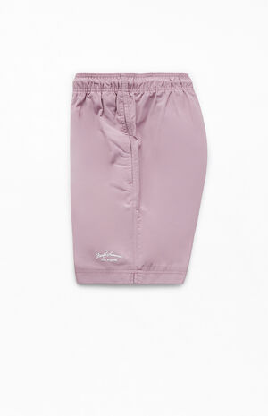 Solid Nylon 6.5" Swim Trunks image number 3