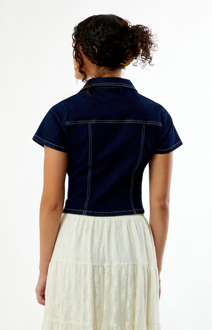 Your Favorite Denim Button Up Top