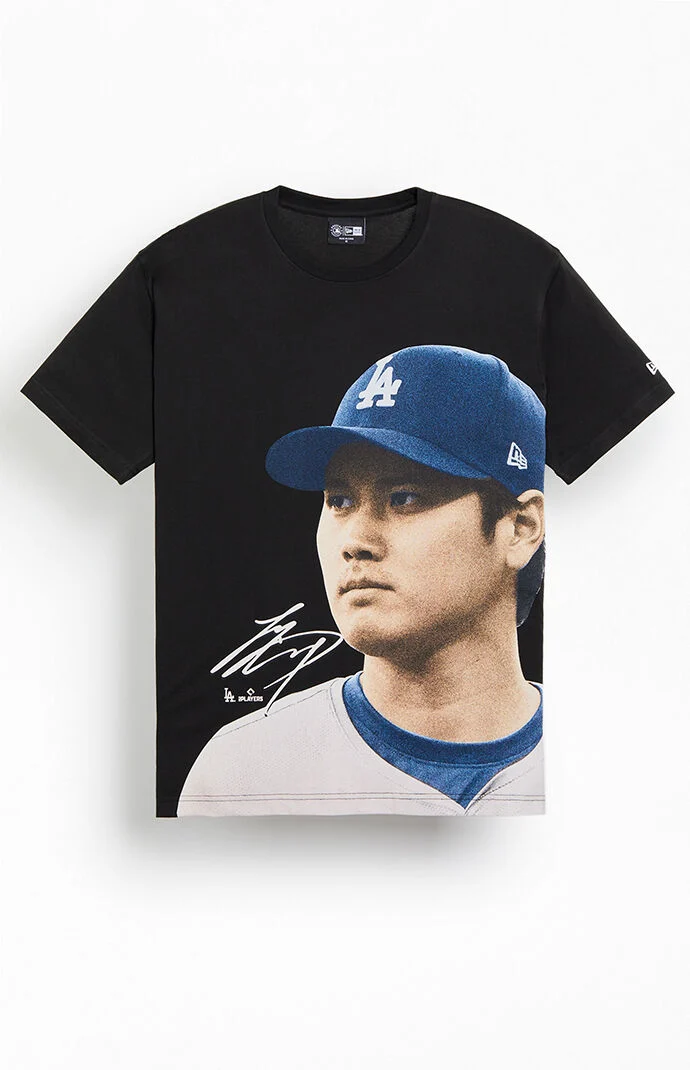 New Era Shohei Ohtani LA Dodgers Big Face T-Shirt
