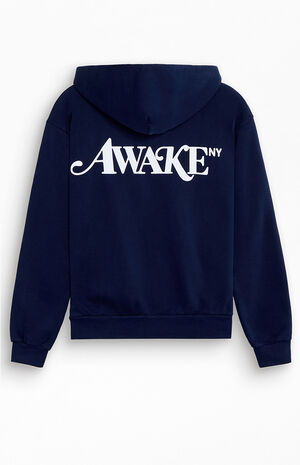 Navy Logo Full Zip&nbsp;Hoodie image number 1