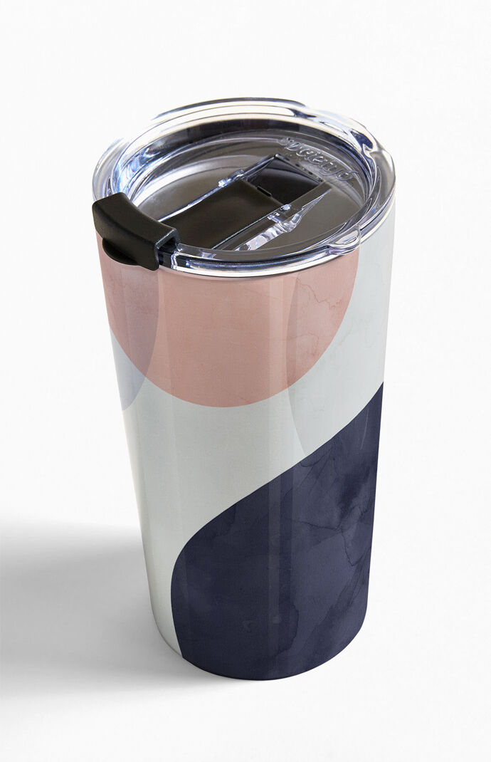 Pastel Shapes Travel Mug
