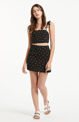 Kendall & Kylie Printed Tie Strap Tank Top | PacSun