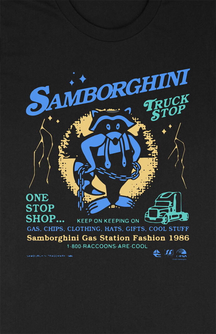 Samborghini Truck Stop T-Shirt
