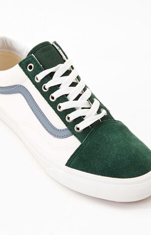 White & Green&nbsp;Old Skool Shoes image number 6