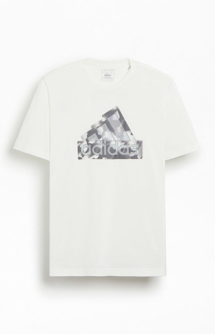 Adidas white camo t shirt online