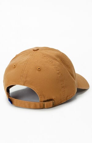 Khaki LA Dodgers Strapback Dad Hat image number 2