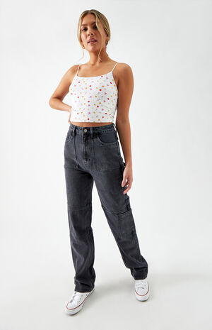 Black Cat '90s Boyfriend Utility Pants image number 1