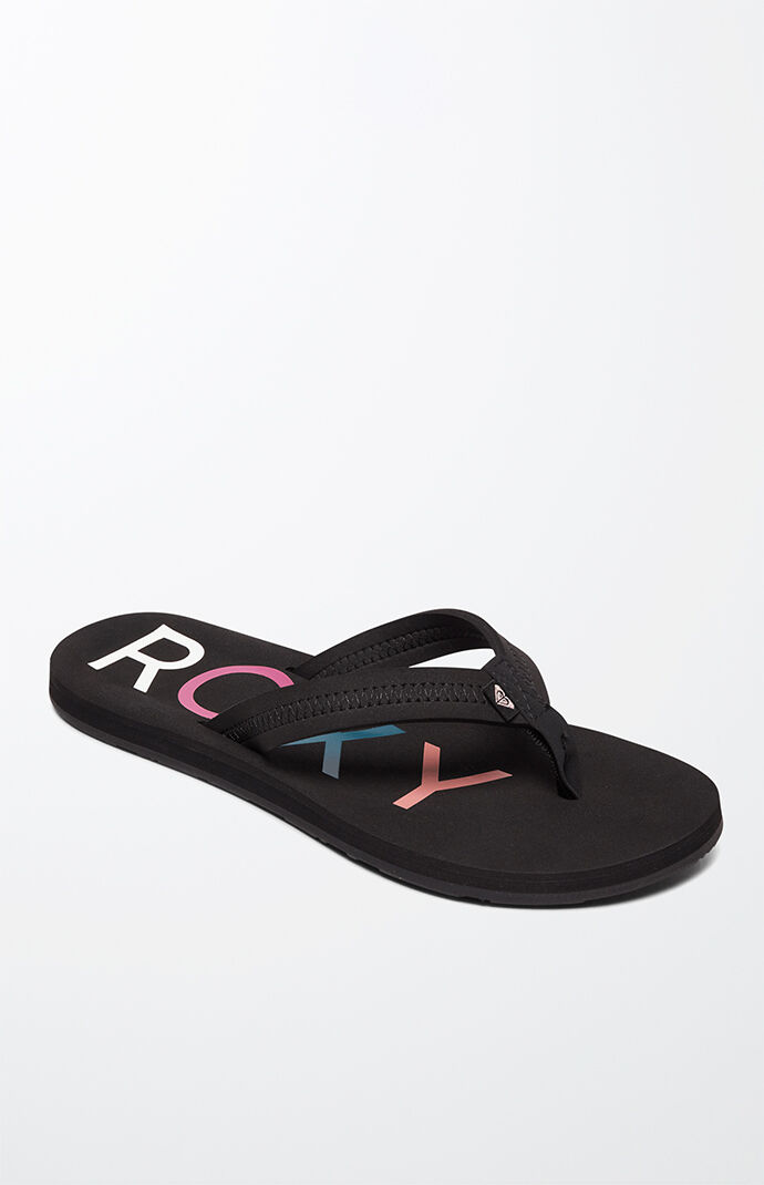 Black Vista Sandals