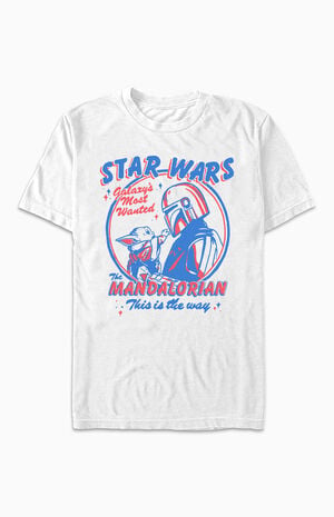 Stars Wars The Mandalorian Hunter for Hire T-Shirt image number 1