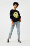 Smiley Crew Neck Sweatshirt Smiley Crew Neck Sweatshirt image number null