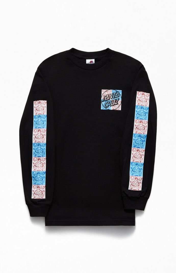 Rob Face Tile Long Sleeve T-Shirt
