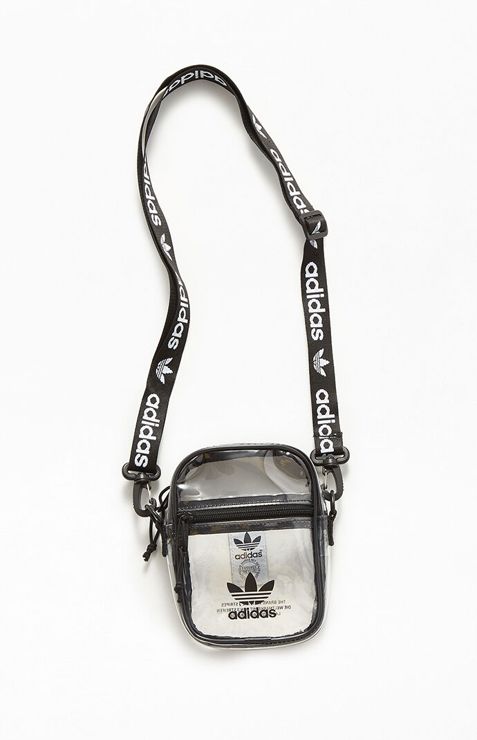 Adidas Black Clear Festival Crossbody Bag Pacsun