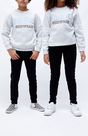 Black Pull-On Skinny Jeans image number 1