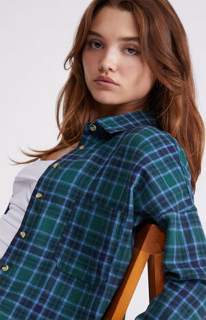 Boyfriend Flannel Shirt image number 2