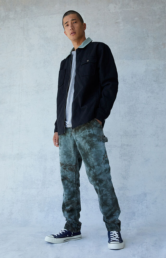 Olive Slim Carpenter Jeans