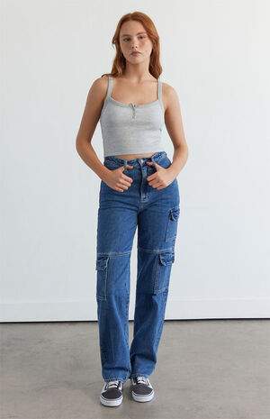 Kerri Waffle Knit Tank Top image number 4