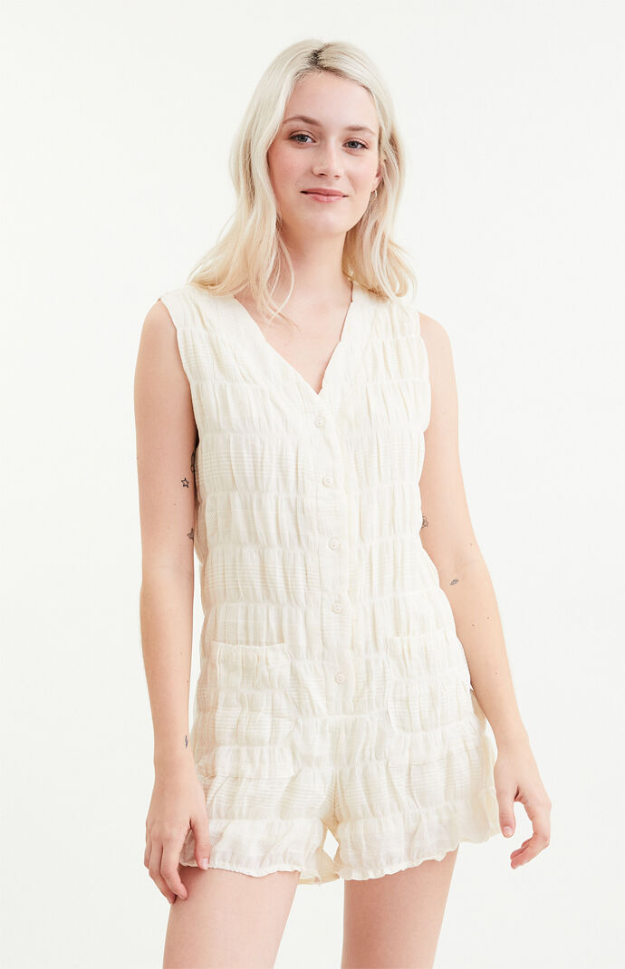 Sireli Button Down Romper