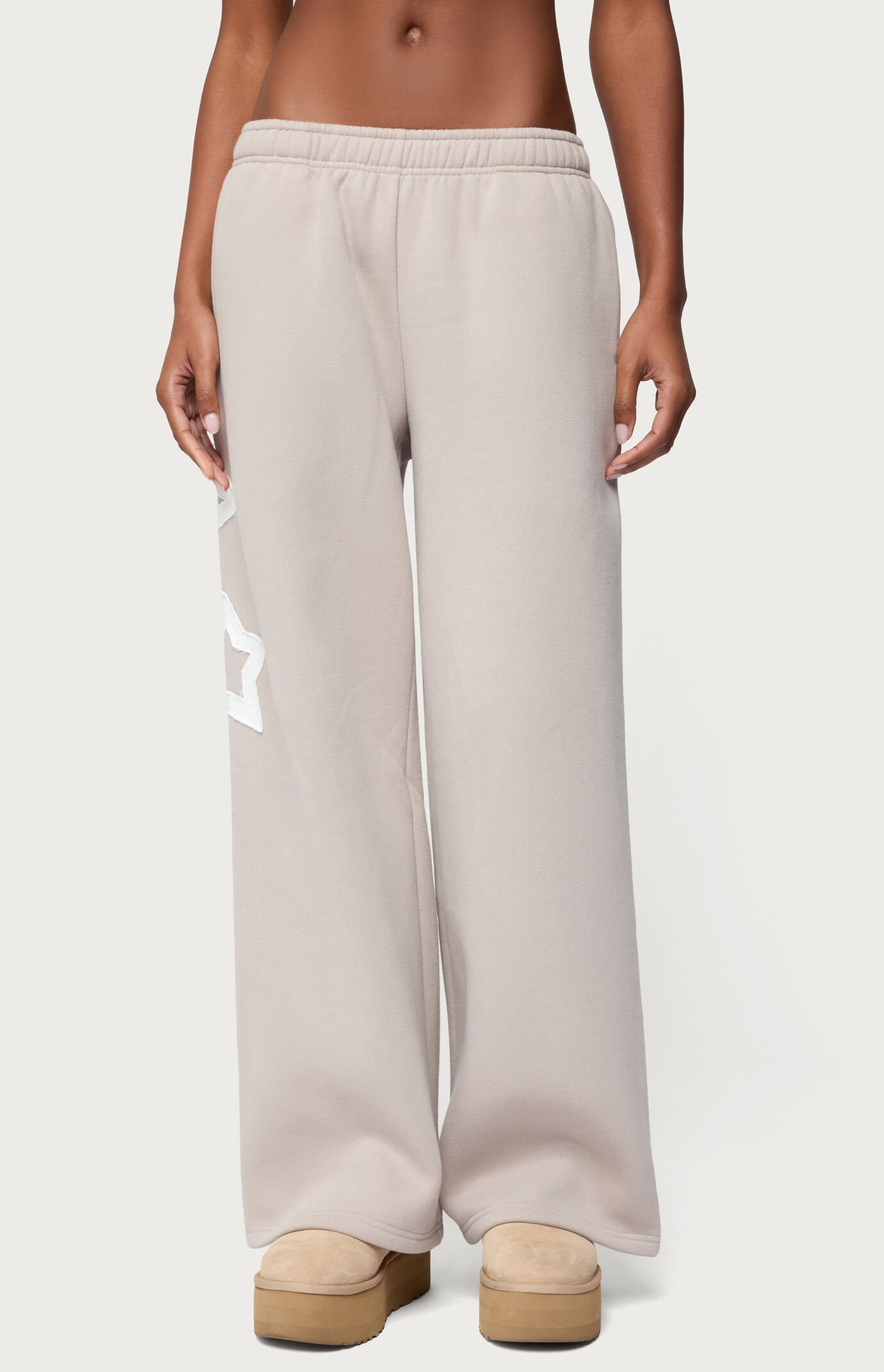 Edikted Starly Straight Leg Sweatpants