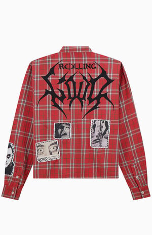 Anarchy Flannel Long Sleeve Shirt image number 2