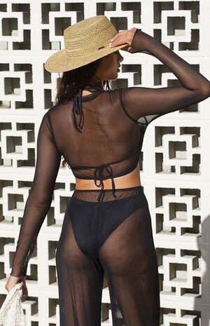 That Girl Mesh Long Sleeve Top image number 4