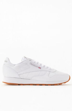 Gnide Verdensvindue Hjelm Reebok Classic Leather White Shoes | PacSun