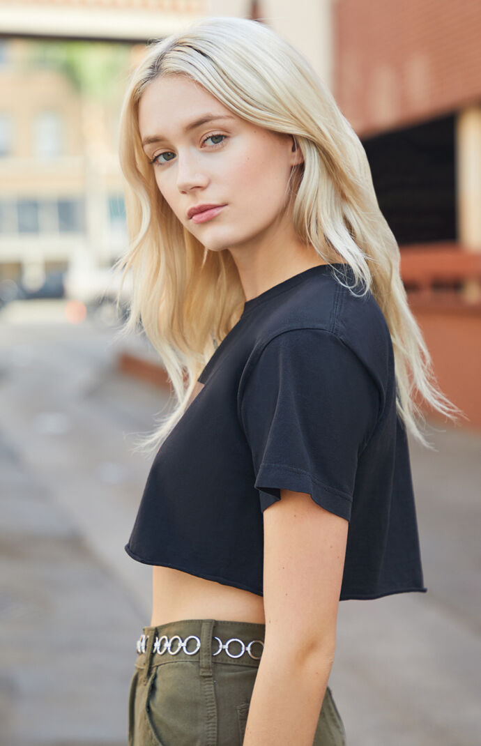 Hailie Gothic Crop Top