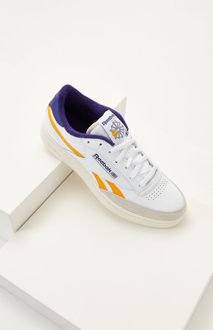 reebok club c revenge blue and yellow