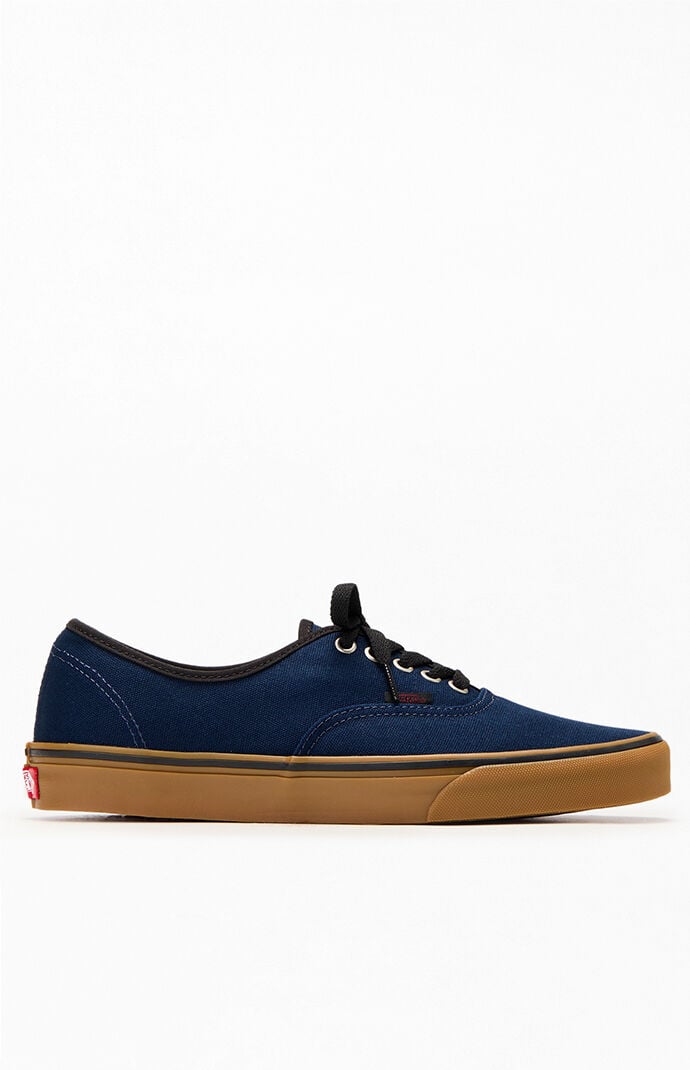 Vans Navy Gum Authentic Shoes in Navy/Gum - Size 13