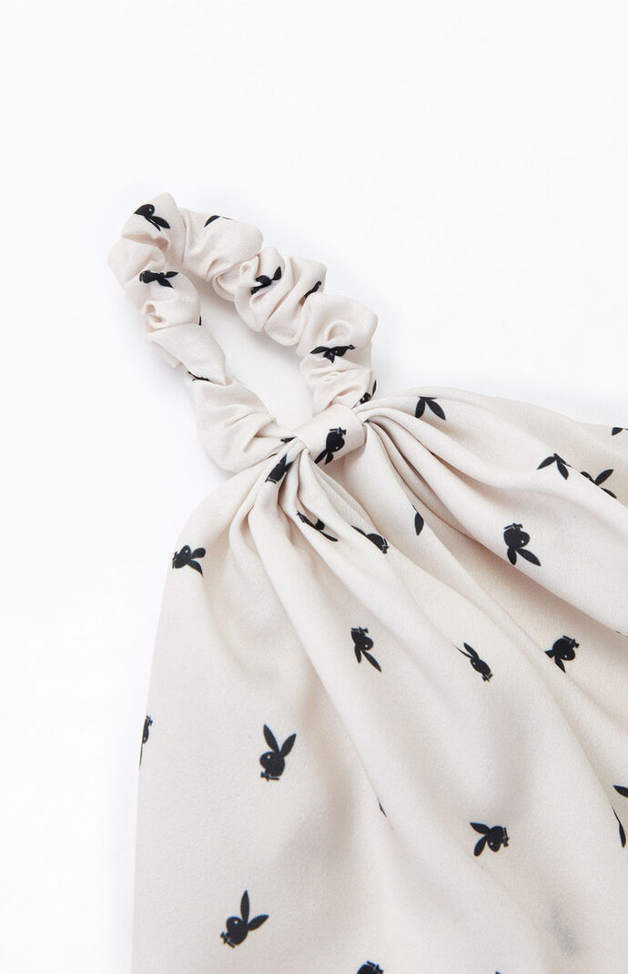 Bunny Flowy Scrunchie