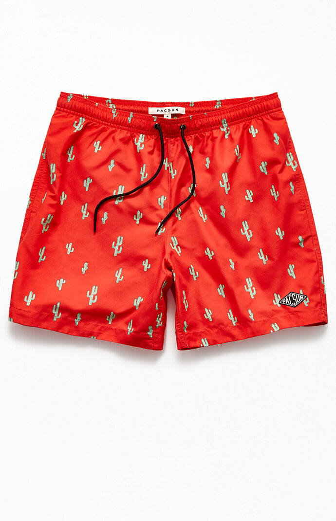 Prickly 17" Swim Trunks