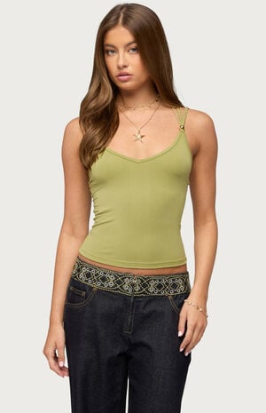 Vinney Strappy Beaded Top image number 1