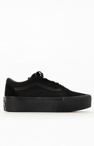 Black Old Skool Stackform Sneakers image number 1
