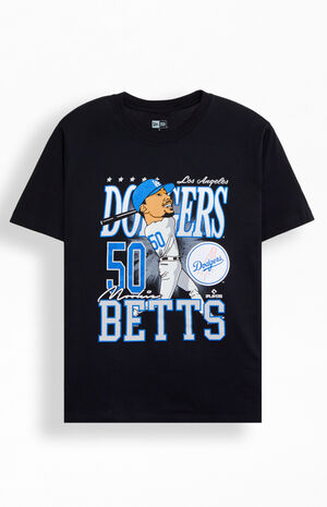 LA Dodgers Mookie Betts Caricature T-Shirt image number 1