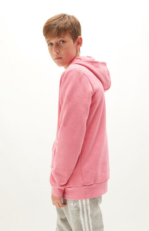 Kids Pink Essentials Hoodie image number 2