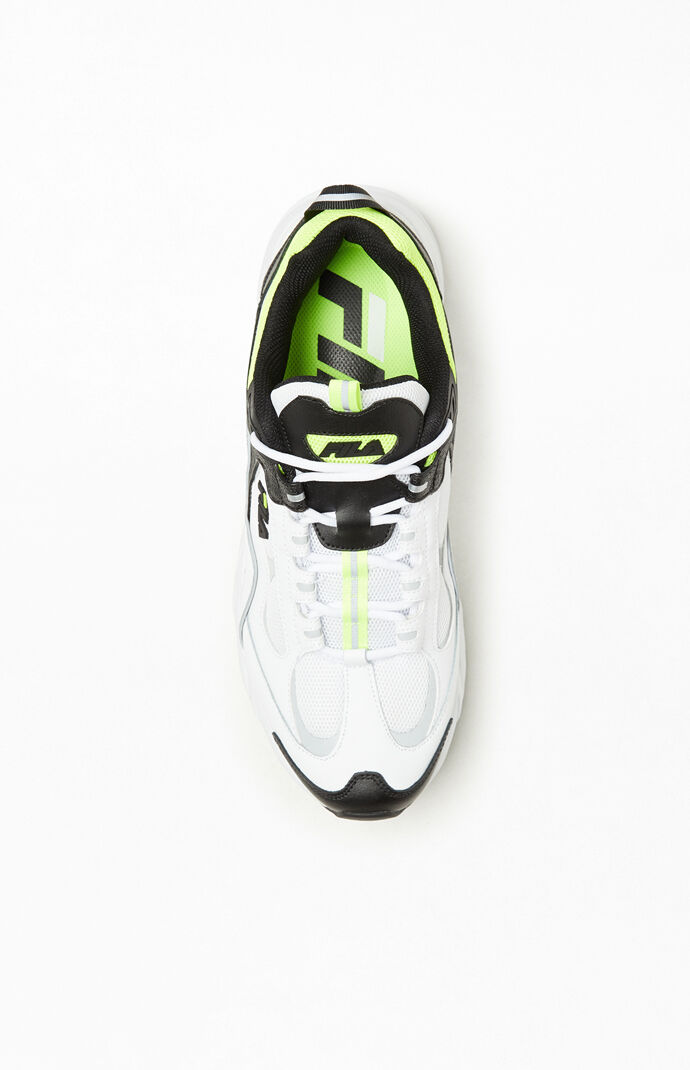 White & Black Trigate Plus Shoes