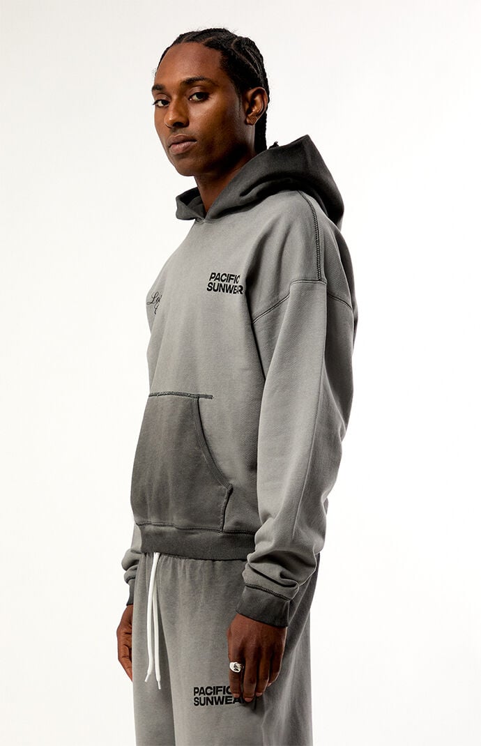 Pacsun Charcoal Terrain Heavyweight Hoodie