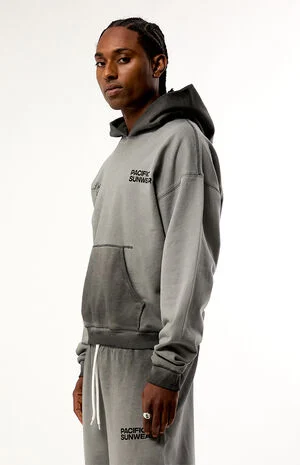Charcoal Terrain Heavyweight Hoodie image number 3