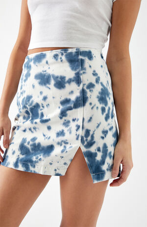 Paint Dye Panel Mini Skirt Paint Dye Panel Mini Skirt image number 3