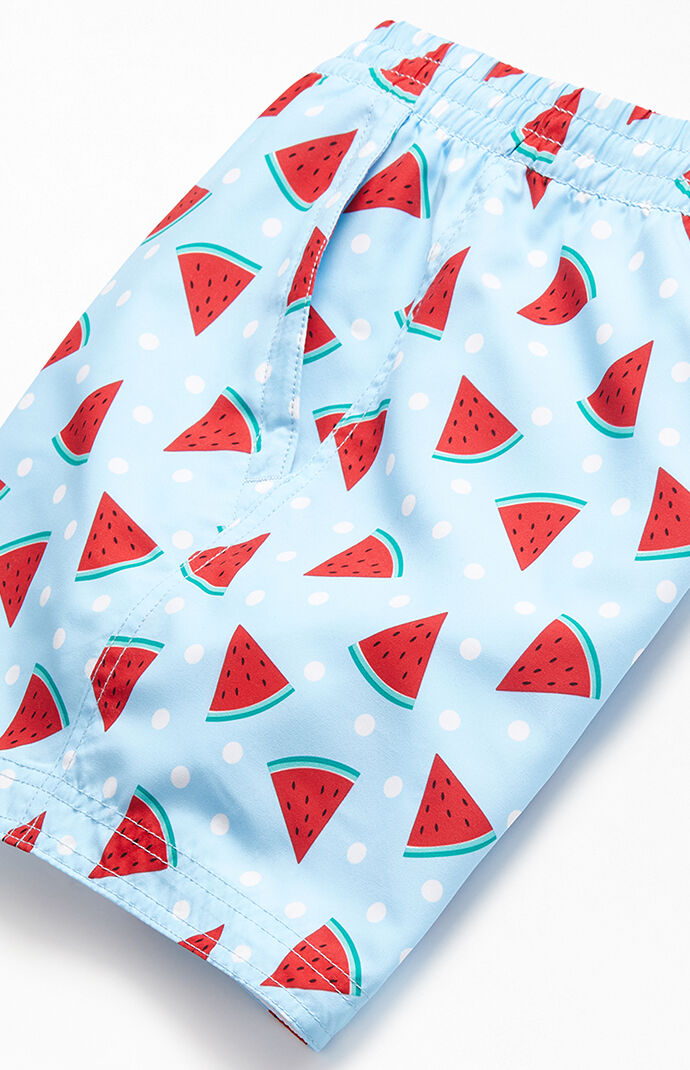 Watermelon 15" Swim Trunks