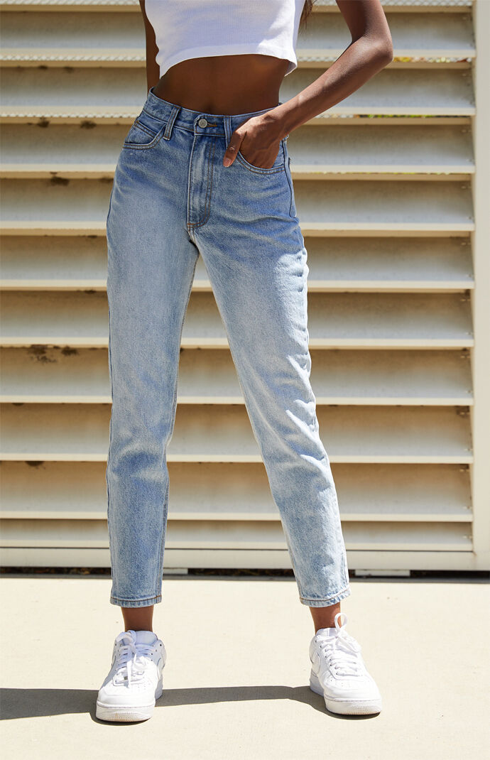 woman within denim jeans