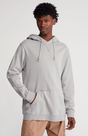 Gray Vintage Washed Hoodie image number 1