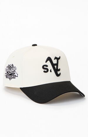 Oakland A's Upside Down 9FORTY Snapback Hat