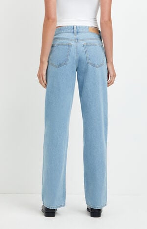 Alex Relaxed Straight Jeans Light Blue image number 4