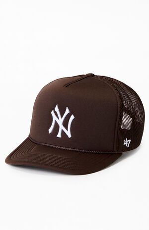 NY Yankees Foam Trucker Hat image number 4