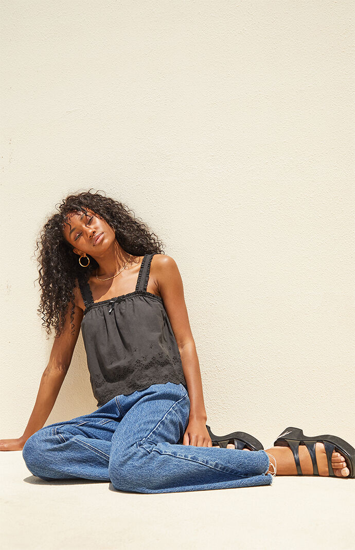 Beverly and Beck Aspyn Embroidered Tank Top | Pacsun